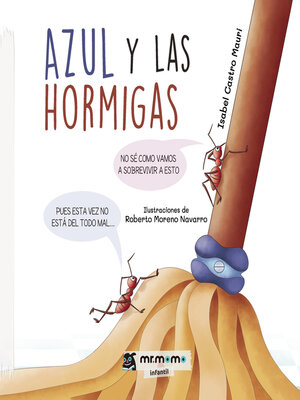 cover image of Azul y las hormigas